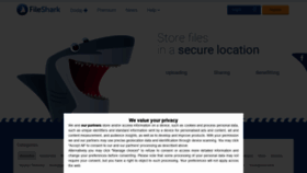 What Fileshark.pl website looked like in 2020 (5 years ago)