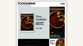 What Foodanddrink.ca website looked like in 2020 (3 years ago)