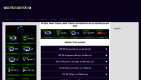 What Futbolparatodos.net website looked like in 2020 (3 years ago)