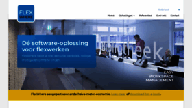 What Flexwhere.nl website looked like in 2020 (3 years ago)