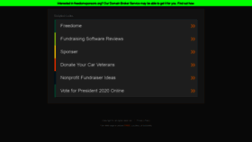 What Freedomsponsors.org website looked like in 2020 (3 years ago)