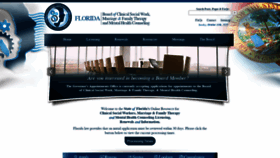 What Floridasmentalhealthprofessions.gov website looked like in 2020 (3 years ago)