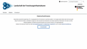 What Fis-landschaft.de website looked like in 2020 (3 years ago)