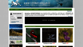 What Fotonaturaleza.cl website looked like in 2020 (3 years ago)