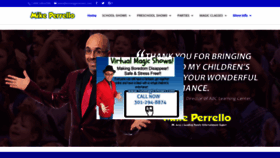 What Funmagicshows.com website looked like in 2020 (3 years ago)