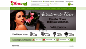 What Floresnet.com.br website looked like in 2020 (3 years ago)