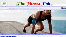 What Fitnesshubindia.com website looked like in 2020 (3 years ago)