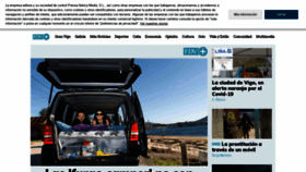 What Farodevigo.es website looked like in 2020 (3 years ago)