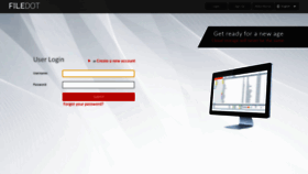 What Filedot.xyz website looked like in 2020 (3 years ago)