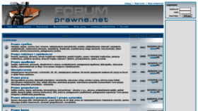 What Forumprawne.net website looked like in 2020 (3 years ago)