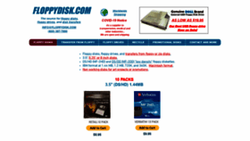 What Floppydisk.com website looked like in 2020 (3 years ago)