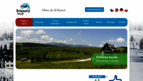 What Friesovyboudy.cz website looked like in 2020 (3 years ago)