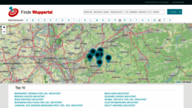 What Finde-wuppertal.de website looked like in 2020 (3 years ago)