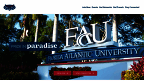 What Faualumni.org website looked like in 2020 (3 years ago)