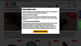 What Fryzomania.pl website looked like in 2020 (3 years ago)