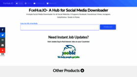 What Forhub.io website looked like in 2020 (4 years ago)