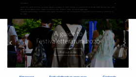 What Festivaletteratura.it website looked like in 2020 (3 years ago)