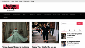 What Fashionlookstyle.com website looked like in 2020 (3 years ago)