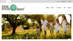 What Finefooddirect.com.au website looked like in 2020 (3 years ago)