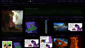 What Furbooru.org website looked like in 2020 (5 years ago)