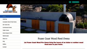 What Frasercoastwoodfiredovens.com.au website looked like in 2020 (3 years ago)