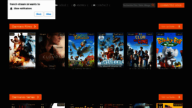 What French-stream.lol website looked like in 2020 (5 years ago)
