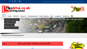What Flexdrive.co.uk website looked like in 2020 (3 years ago)