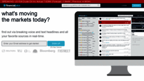 What Financialjuice.com website looked like in 2020 (4 years ago)