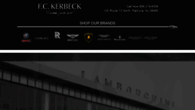 What Fckerbeck.com website looked like in 2020 (3 years ago)