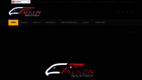 What Falken.us website looked like in 2020 (3 years ago)