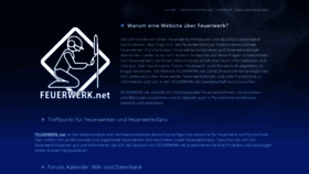 What Feuerwerk-homepage.de website looked like in 2020 (3 years ago)
