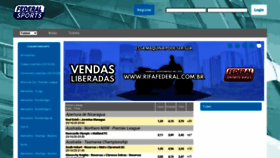 What Federalsports.com.br website looked like in 2020 (3 years ago)