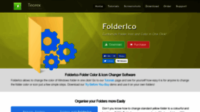 What Folderico.com website looked like in 2020 (3 years ago)