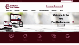 What Firstbankers.com website looked like in 2020 (3 years ago)