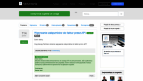 What Faktura.sugester.pl website looked like in 2020 (5 years ago)
