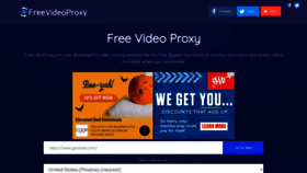 What Freevideoproxy.com website looked like in 2020 (3 years ago)