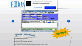 What Fakturka.eu website looked like in 2020 (3 years ago)