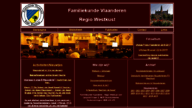 What Familiekunde-westkust.be website looked like in 2020 (3 years ago)
