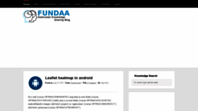 What Fundaa.com website looked like in 2020 (3 years ago)