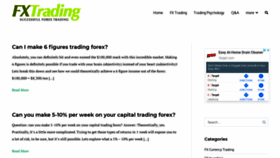 What Fxtradingsecrets.com website looked like in 2020 (3 years ago)