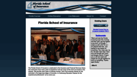 What Floridaschool.com website looked like in 2020 (3 years ago)