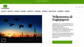 What Fuglejegern.no website looked like in 2020 (3 years ago)