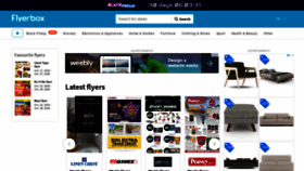 What Flyerbox.ca website looked like in 2020 (5 years ago)