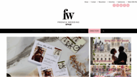 What Frenchweddingstyle.com website looked like in 2020 (5 years ago)
