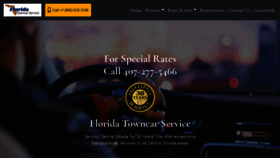 What Floridatowncar.com website looked like in 2020 (3 years ago)