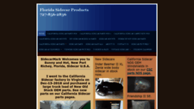 What Floridasidecarproducts.com website looked like in 2020 (3 years ago)