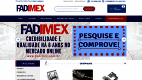 What Fadimex.com.br website looked like in 2020 (3 years ago)