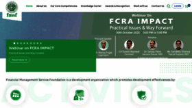 What Fmsfindia.org.in website looked like in 2020 (3 years ago)