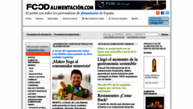 What Foodalimentacion.com website looked like in 2020 (4 years ago)