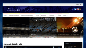 What Fimdejogo.com.br website looked like in 2020 (3 years ago)